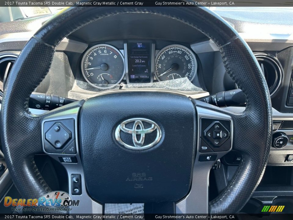 2017 Toyota Tacoma SR5 Double Cab Steering Wheel Photo #7