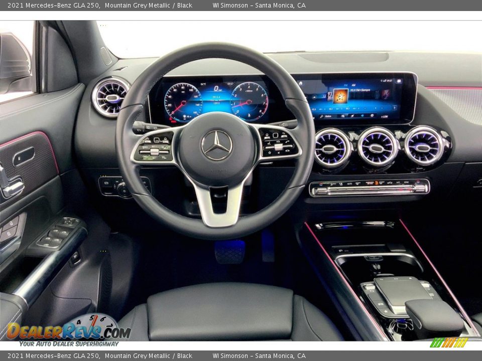 2021 Mercedes-Benz GLA 250 Mountain Grey Metallic / Black Photo #4