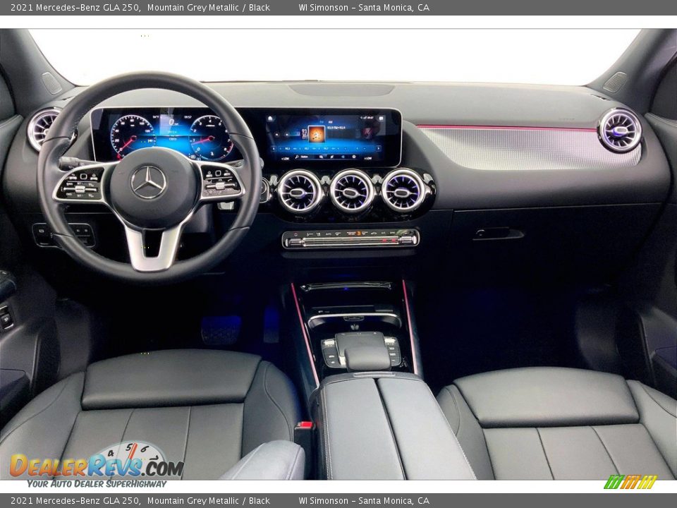 2021 Mercedes-Benz GLA 250 Mountain Grey Metallic / Black Photo #15