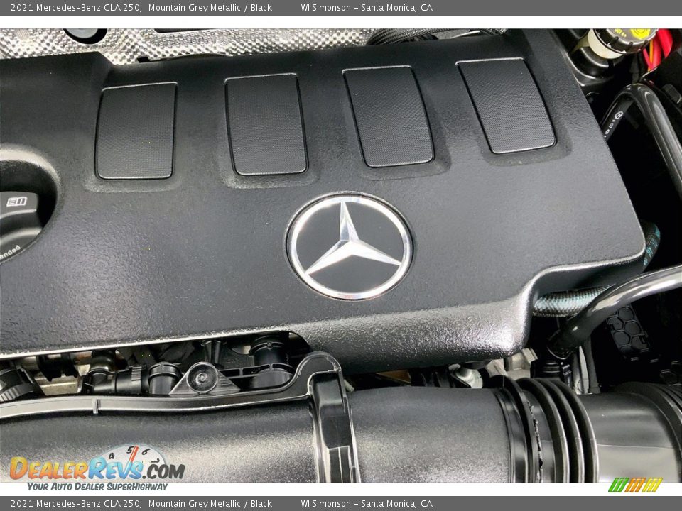 2021 Mercedes-Benz GLA 250 Mountain Grey Metallic / Black Photo #32
