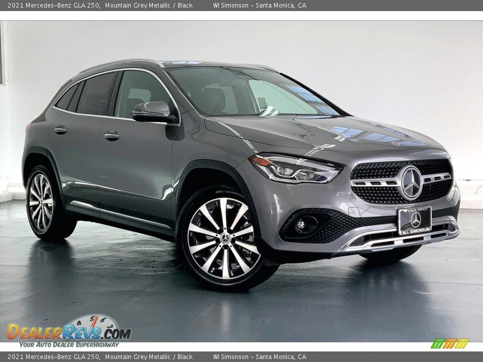 2021 Mercedes-Benz GLA 250 Mountain Grey Metallic / Black Photo #34