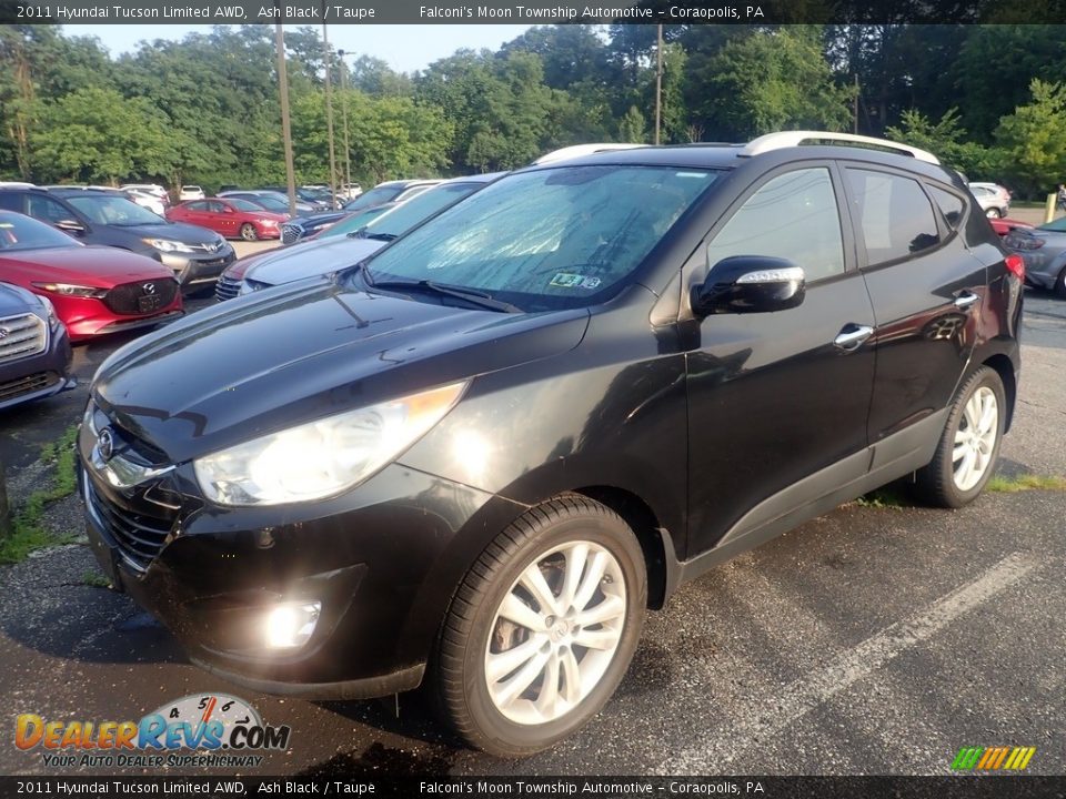 2011 Hyundai Tucson Limited AWD Ash Black / Taupe Photo #1