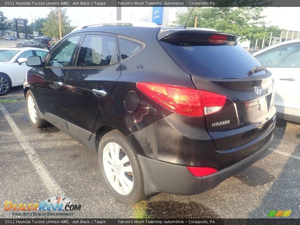 2011 Hyundai Tucson Limited AWD Ash Black / Taupe Photo #2