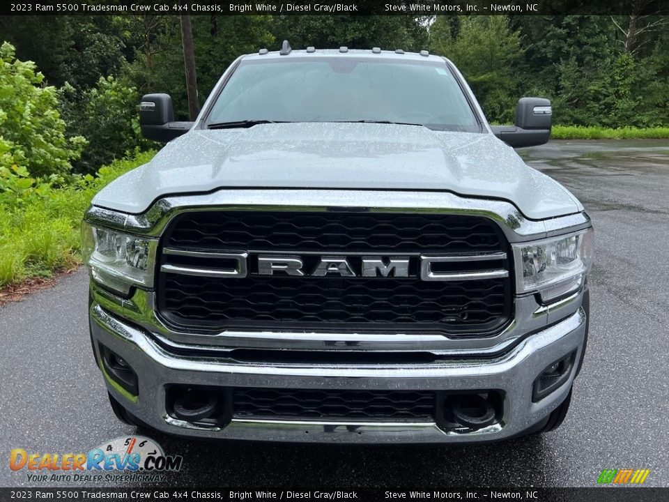 2023 Ram 5500 Tradesman Crew Cab 4x4 Chassis Bright White / Diesel Gray/Black Photo #3