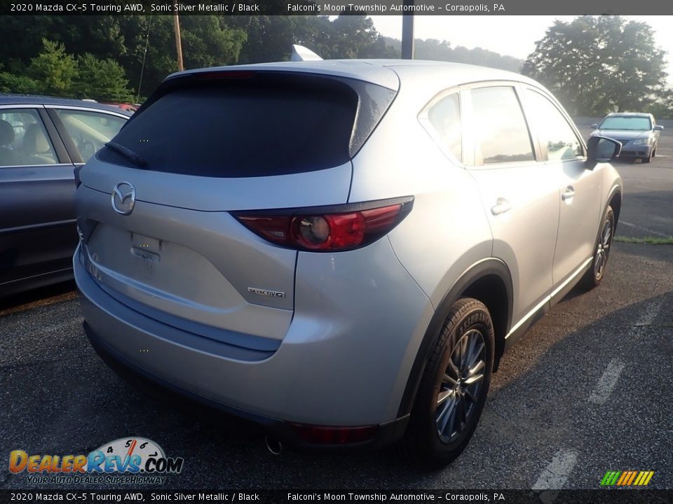 2020 Mazda CX-5 Touring AWD Sonic Silver Metallic / Black Photo #4