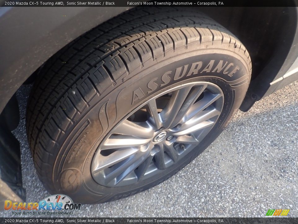 2020 Mazda CX-5 Touring AWD Sonic Silver Metallic / Black Photo #5
