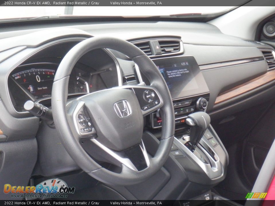 Dashboard of 2022 Honda CR-V EX AWD Photo #11