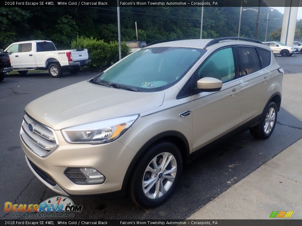 2018 Ford Escape SE 4WD White Gold / Charcoal Black Photo #7