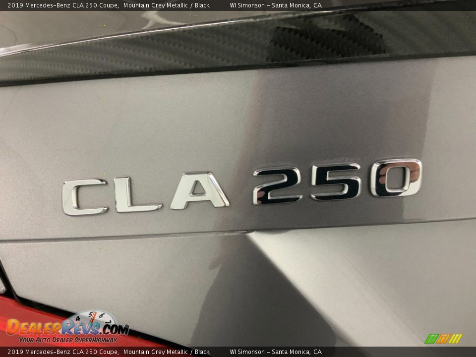2019 Mercedes-Benz CLA 250 Coupe Mountain Grey Metallic / Black Photo #11