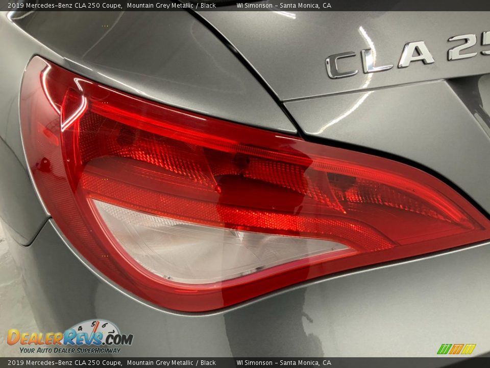 2019 Mercedes-Benz CLA 250 Coupe Mountain Grey Metallic / Black Photo #12