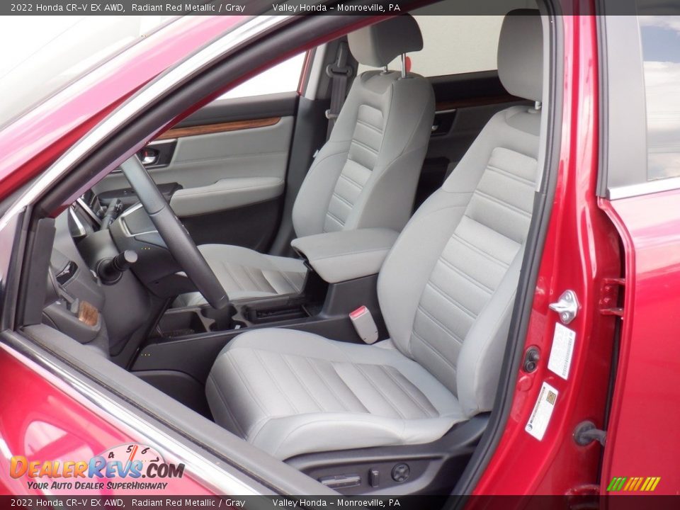 Gray Interior - 2022 Honda CR-V EX AWD Photo #14
