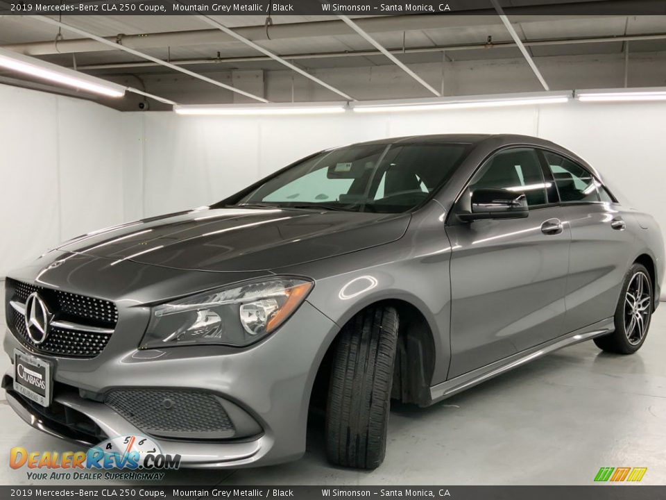 2019 Mercedes-Benz CLA 250 Coupe Mountain Grey Metallic / Black Photo #14