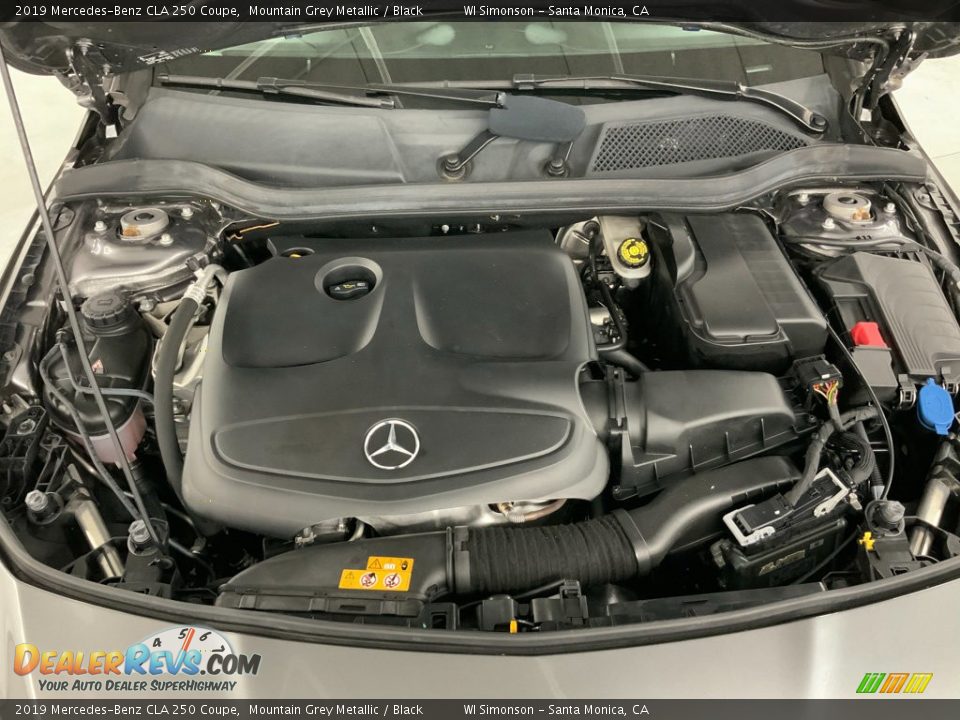 2019 Mercedes-Benz CLA 250 Coupe Mountain Grey Metallic / Black Photo #18