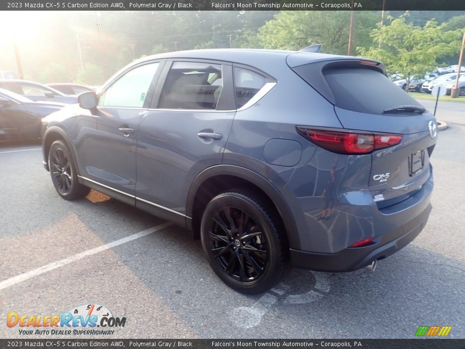 2023 Mazda CX-5 S Carbon Edition AWD Polymetal Gray / Black Photo #5