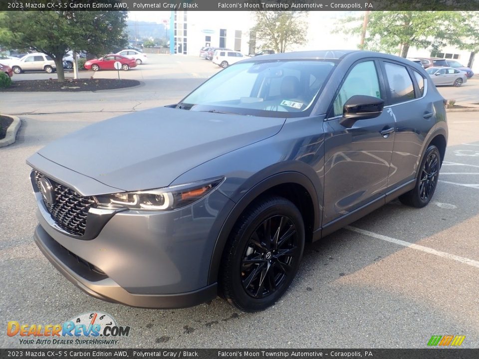 2023 Mazda CX-5 S Carbon Edition AWD Polymetal Gray / Black Photo #7