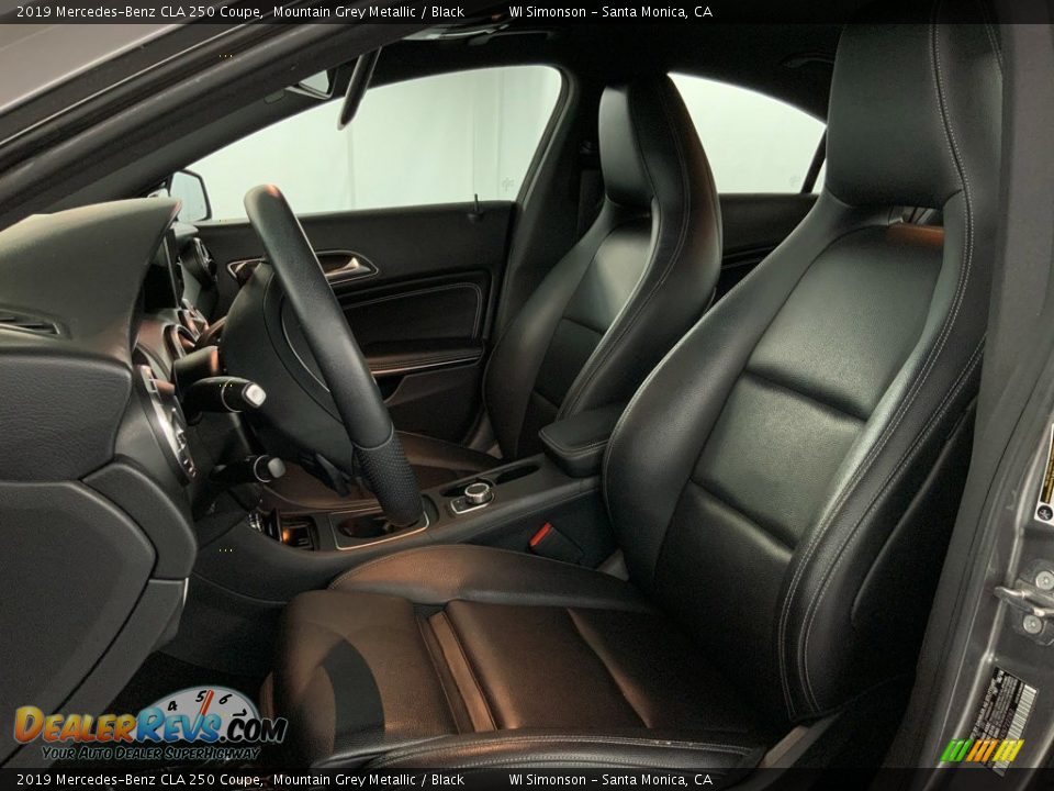 2019 Mercedes-Benz CLA 250 Coupe Mountain Grey Metallic / Black Photo #22