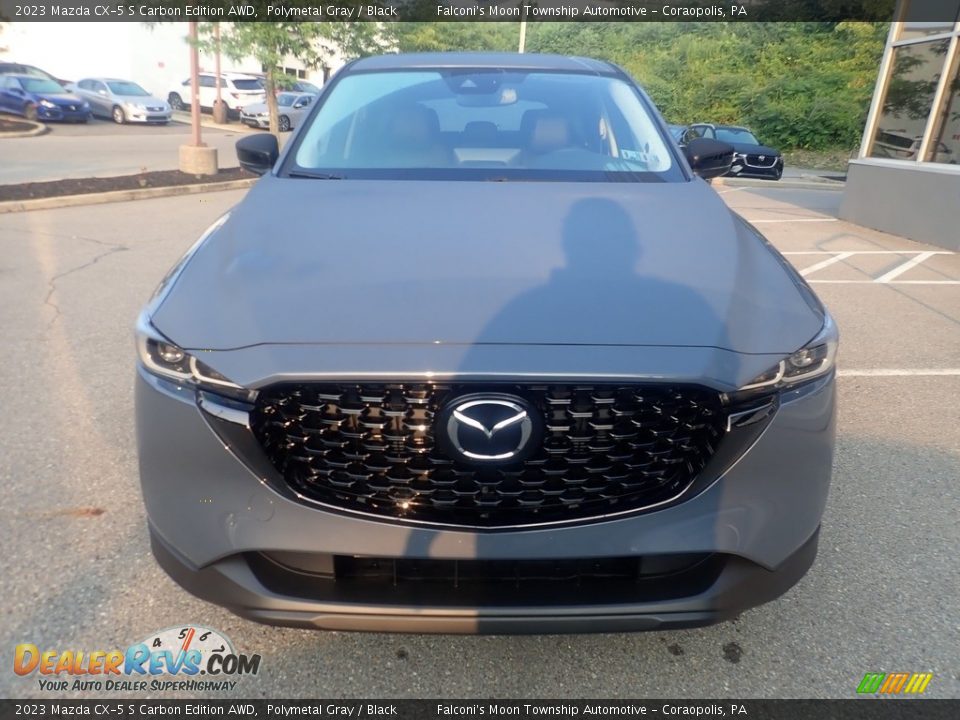 2023 Mazda CX-5 S Carbon Edition AWD Polymetal Gray / Black Photo #8