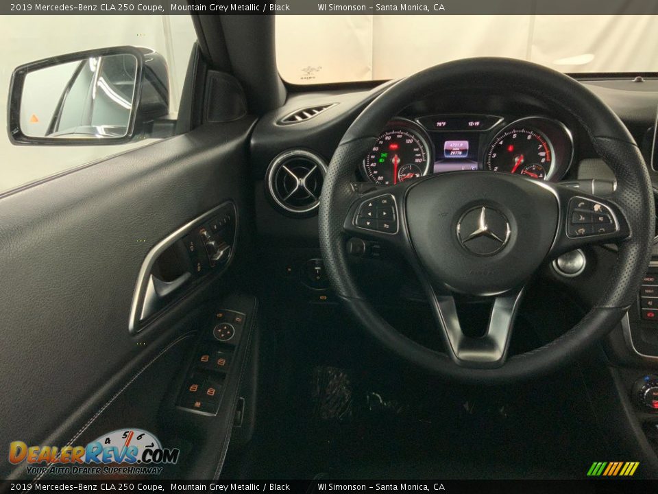 2019 Mercedes-Benz CLA 250 Coupe Mountain Grey Metallic / Black Photo #24