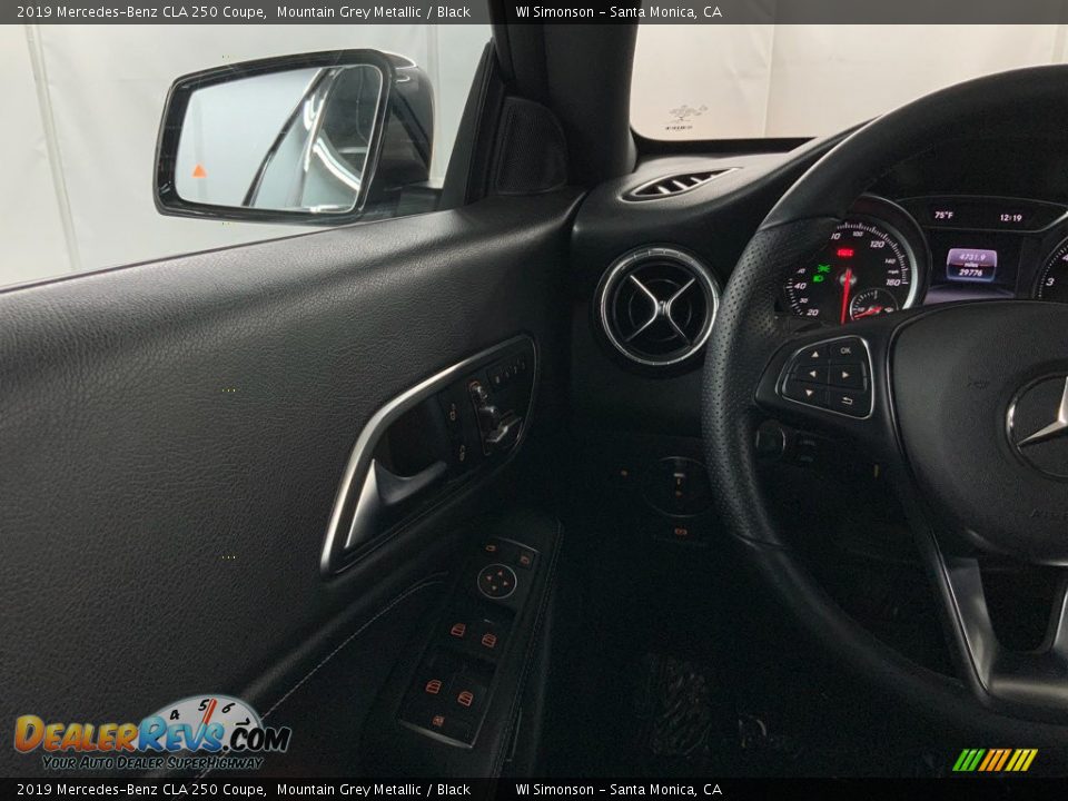 2019 Mercedes-Benz CLA 250 Coupe Mountain Grey Metallic / Black Photo #25