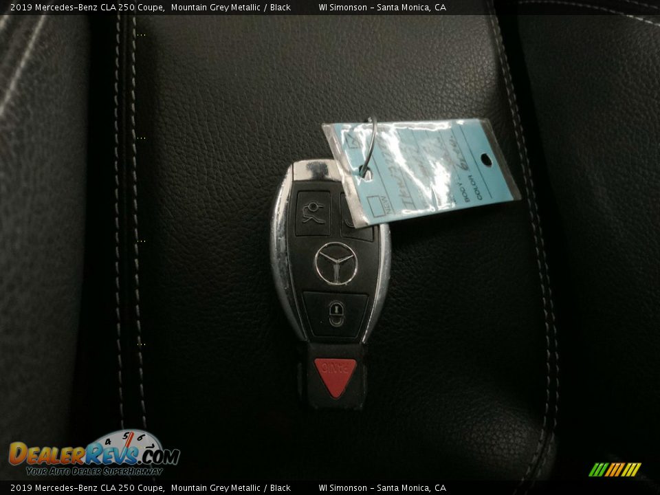 2019 Mercedes-Benz CLA 250 Coupe Mountain Grey Metallic / Black Photo #28