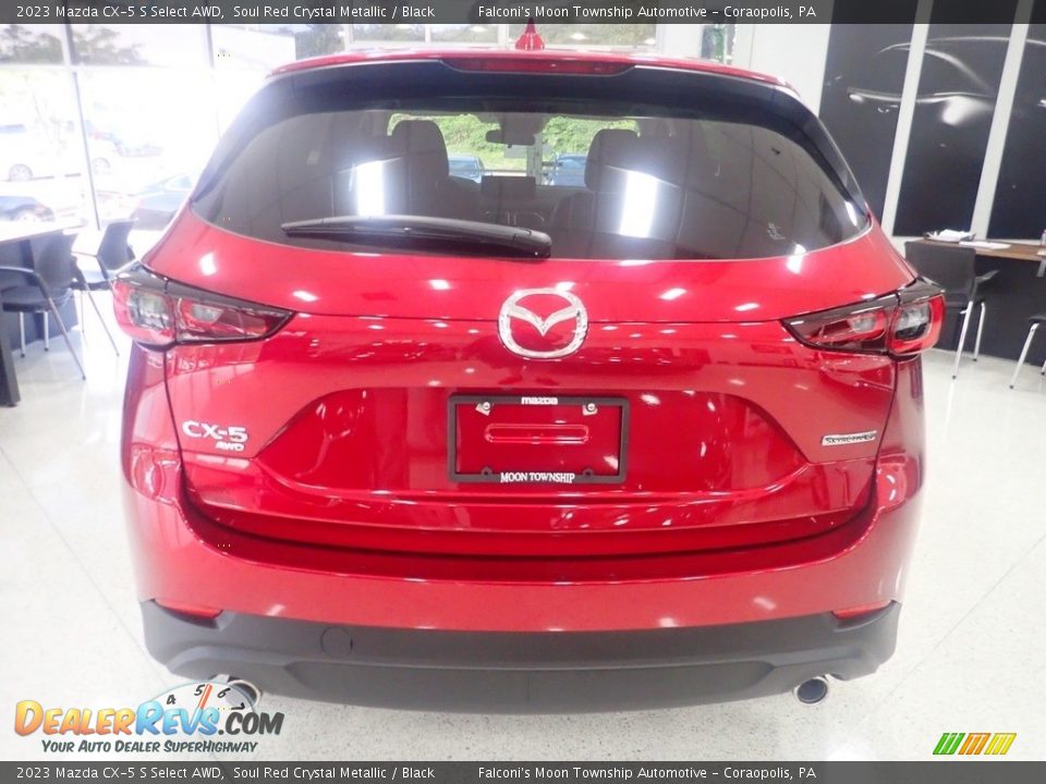 2023 Mazda CX-5 S Select AWD Soul Red Crystal Metallic / Black Photo #3