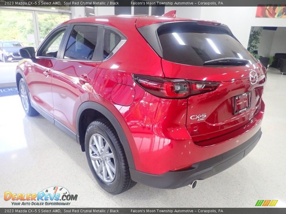 2023 Mazda CX-5 S Select AWD Soul Red Crystal Metallic / Black Photo #5