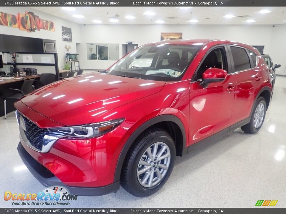 2023 Mazda CX-5 S Select AWD Soul Red Crystal Metallic / Black Photo #6