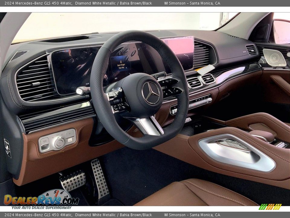 Bahia Brown/Black Interior - 2024 Mercedes-Benz GLS 450 4Matic Photo #4