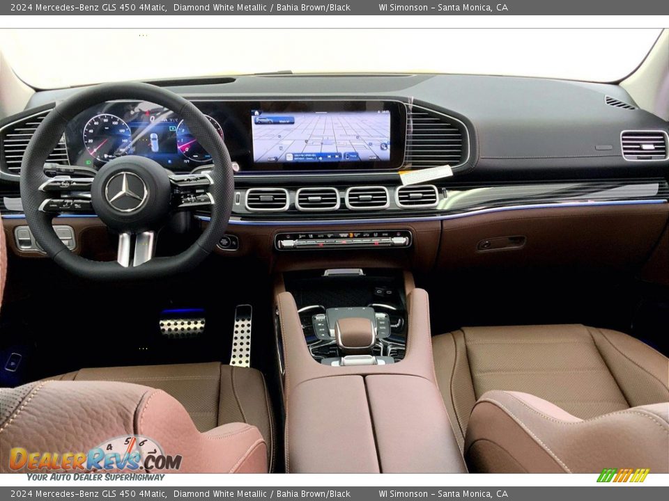 Dashboard of 2024 Mercedes-Benz GLS 450 4Matic Photo #6