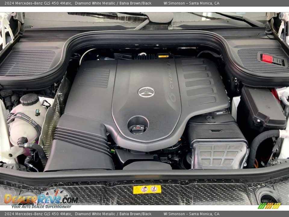 2024 Mercedes-Benz GLS 450 4Matic 3.0 Liter Turbocharged DOHC 24-Valve VVT Inline 6 Cylinder Engine Photo #9