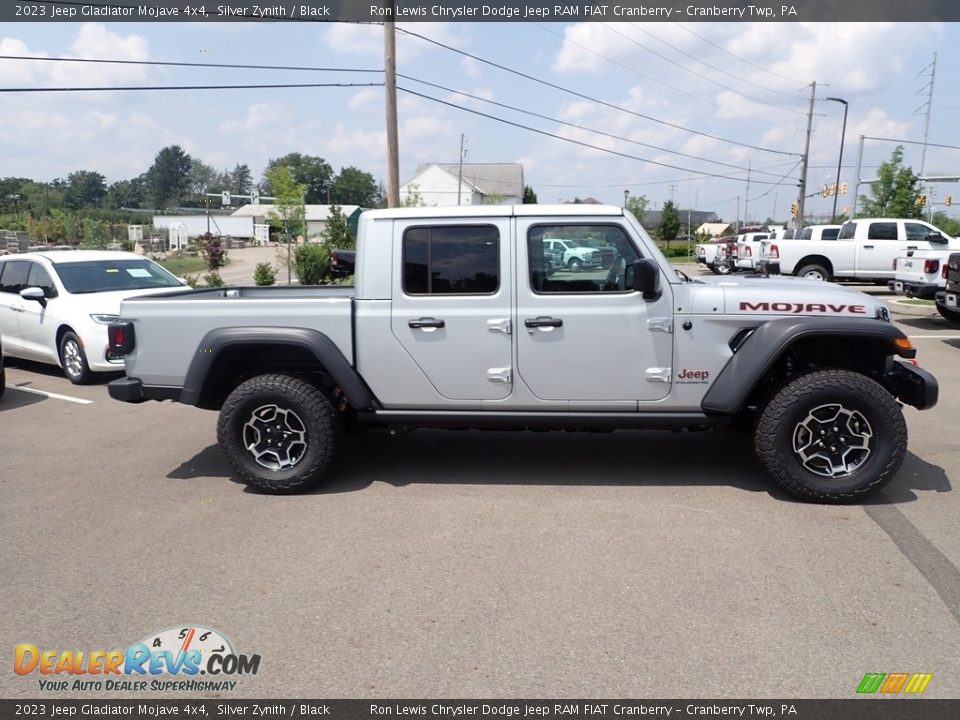 2023 Jeep Gladiator Mojave 4x4 Silver Zynith / Black Photo #6