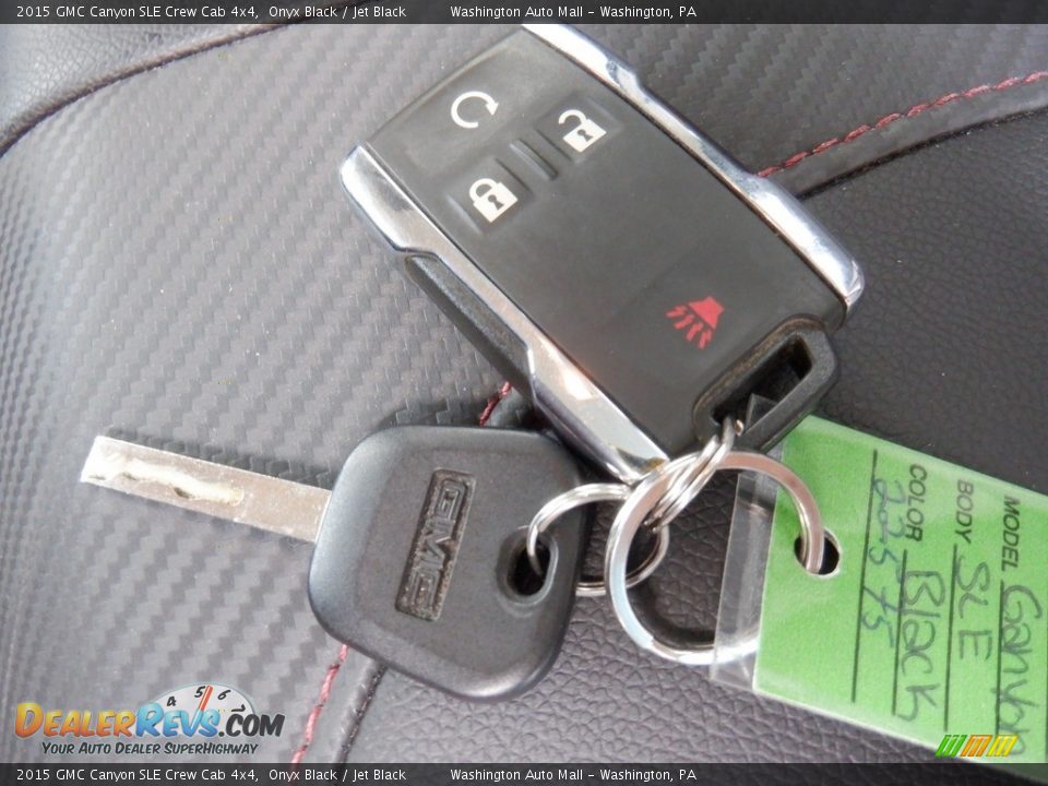 Keys of 2015 GMC Canyon SLE Crew Cab 4x4 Photo #36