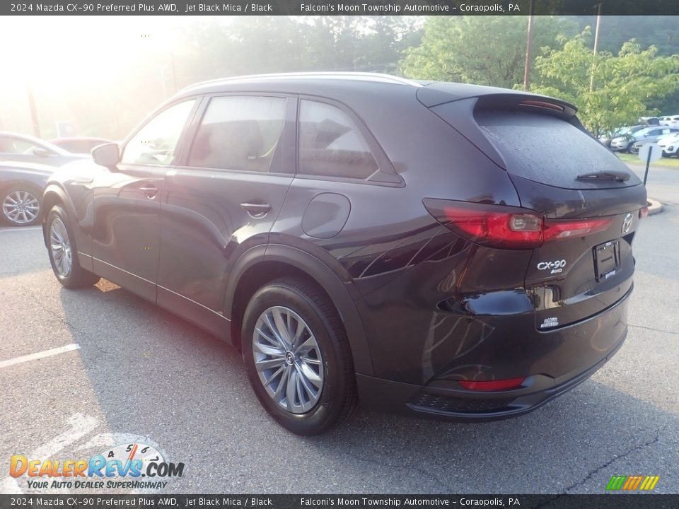 2024 Mazda CX-90 Preferred Plus AWD Jet Black Mica / Black Photo #5