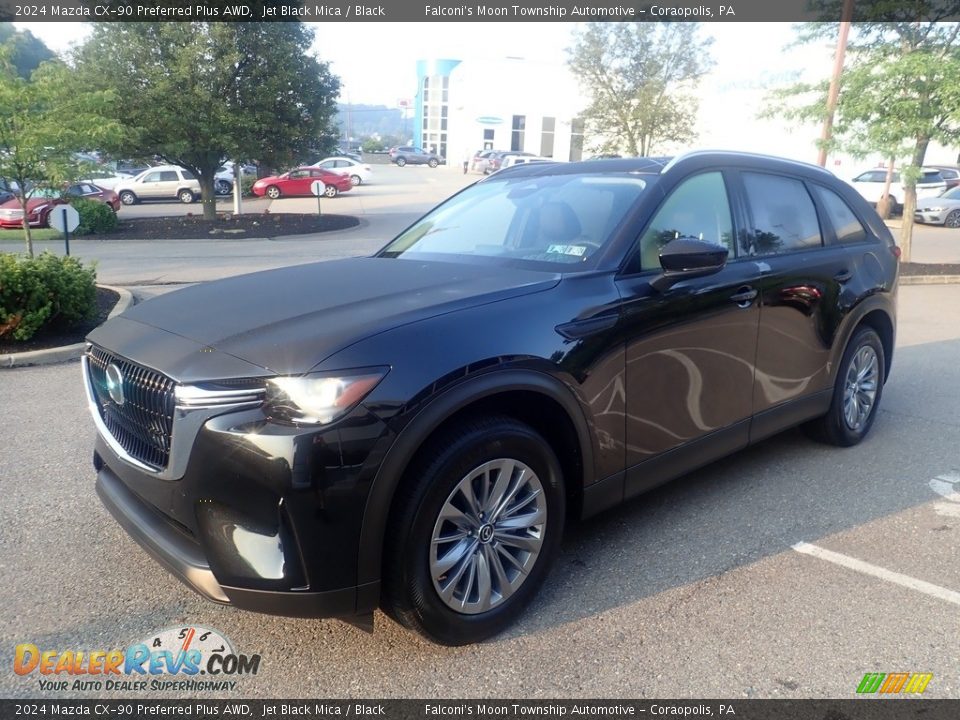 Front 3/4 View of 2024 Mazda CX-90 Preferred Plus AWD Photo #7