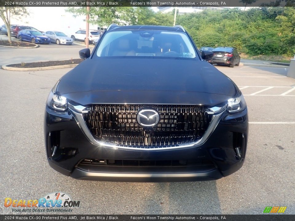 2024 Mazda CX-90 Preferred Plus AWD Jet Black Mica / Black Photo #8