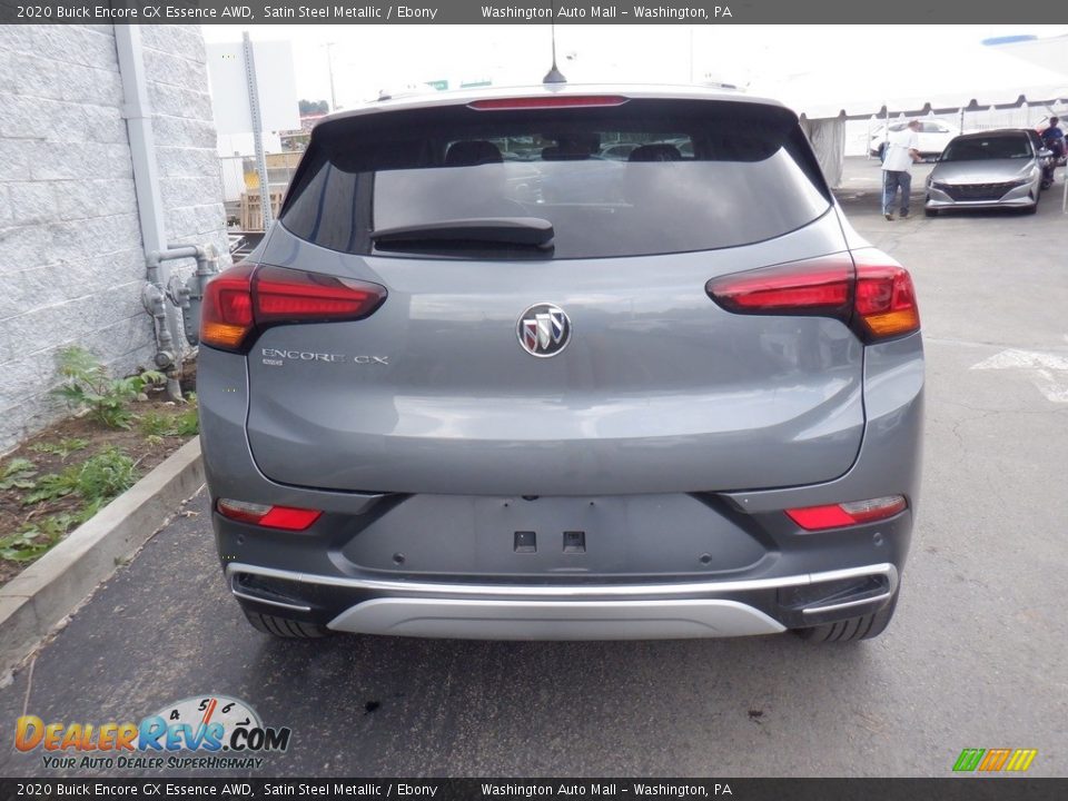 2020 Buick Encore GX Essence AWD Satin Steel Metallic / Ebony Photo #7