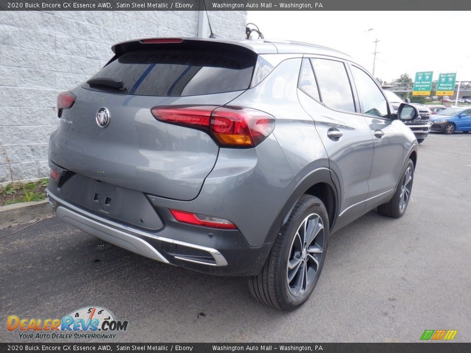 2020 Buick Encore GX Essence AWD Satin Steel Metallic / Ebony Photo #8