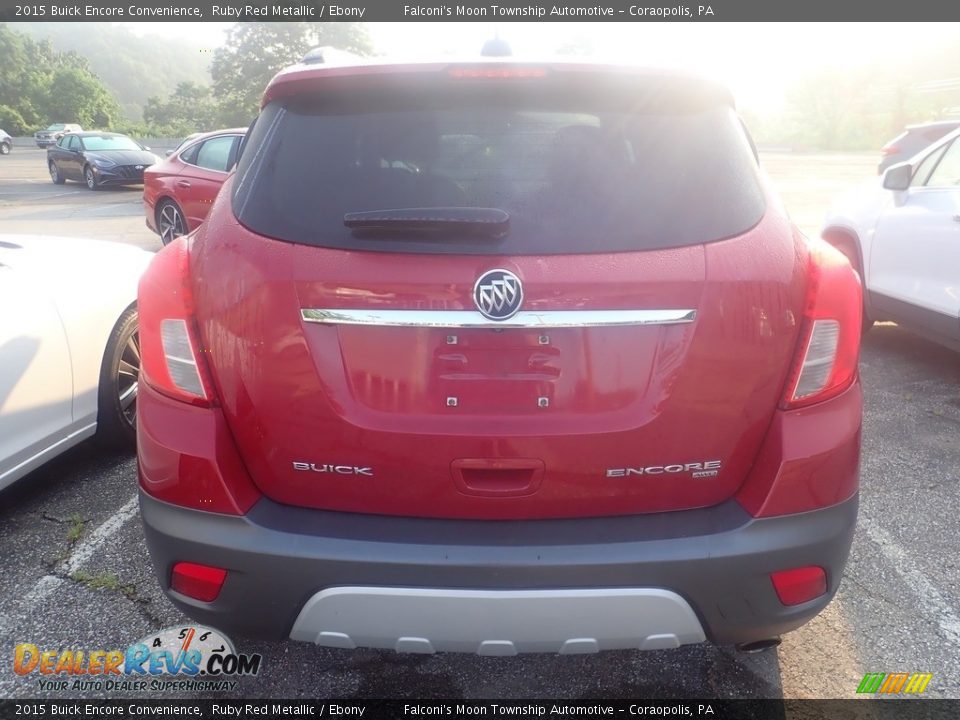 2015 Buick Encore Convenience Ruby Red Metallic / Ebony Photo #3