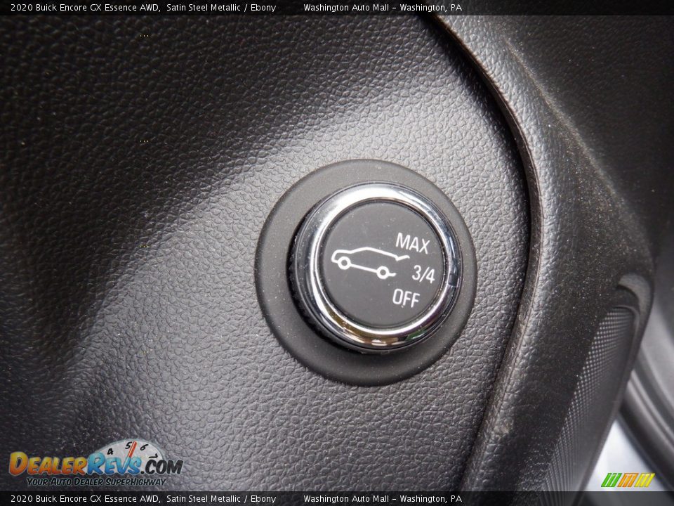 Controls of 2020 Buick Encore GX Essence AWD Photo #14