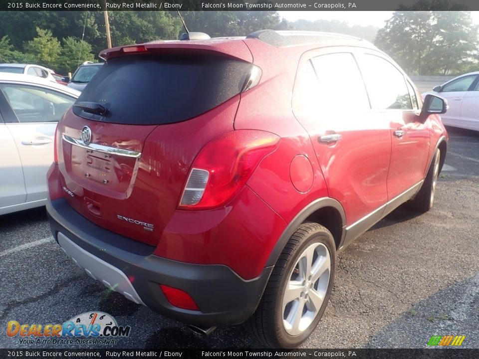 2015 Buick Encore Convenience Ruby Red Metallic / Ebony Photo #4