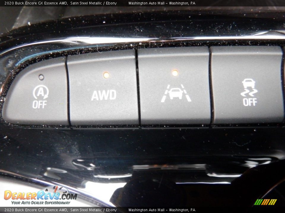 Controls of 2020 Buick Encore GX Essence AWD Photo #16