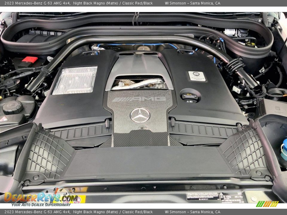 2023 Mercedes-Benz G 63 AMG 4x4 4.0 Liter DI biturbo DOHC 32-Valve VVT V8 Engine Photo #9