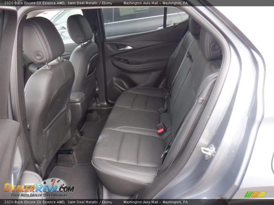 Rear Seat of 2020 Buick Encore GX Essence AWD Photo #30