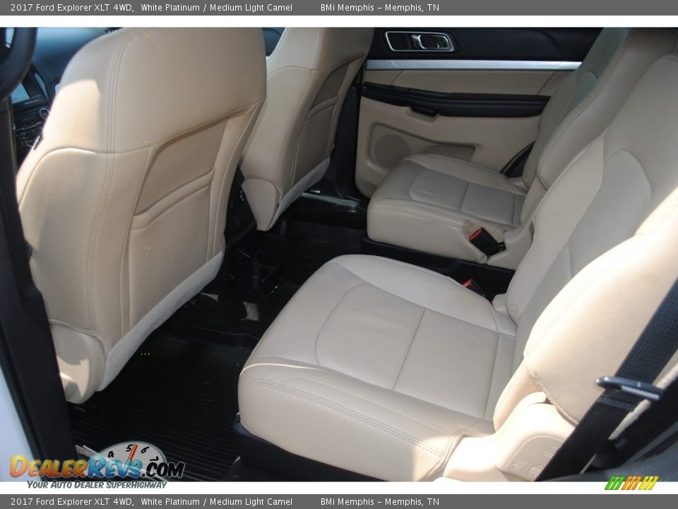 Rear Seat of 2017 Ford Explorer XLT 4WD Photo #22