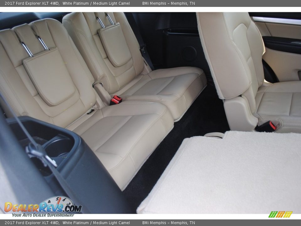 Rear Seat of 2017 Ford Explorer XLT 4WD Photo #26