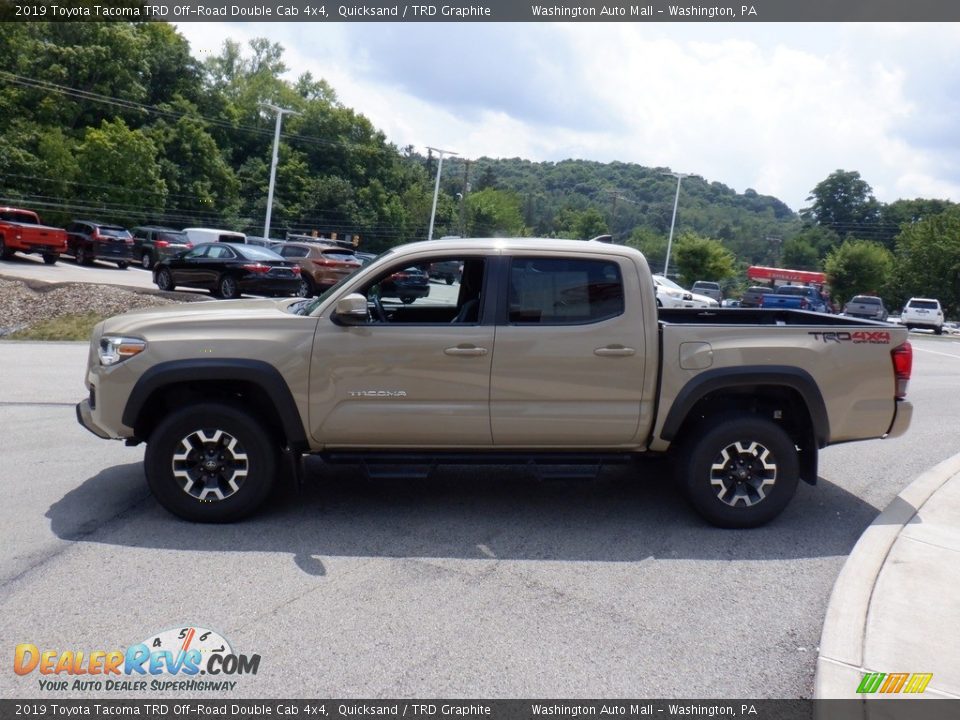 2019 Toyota Tacoma TRD Off-Road Double Cab 4x4 Quicksand / TRD Graphite Photo #8