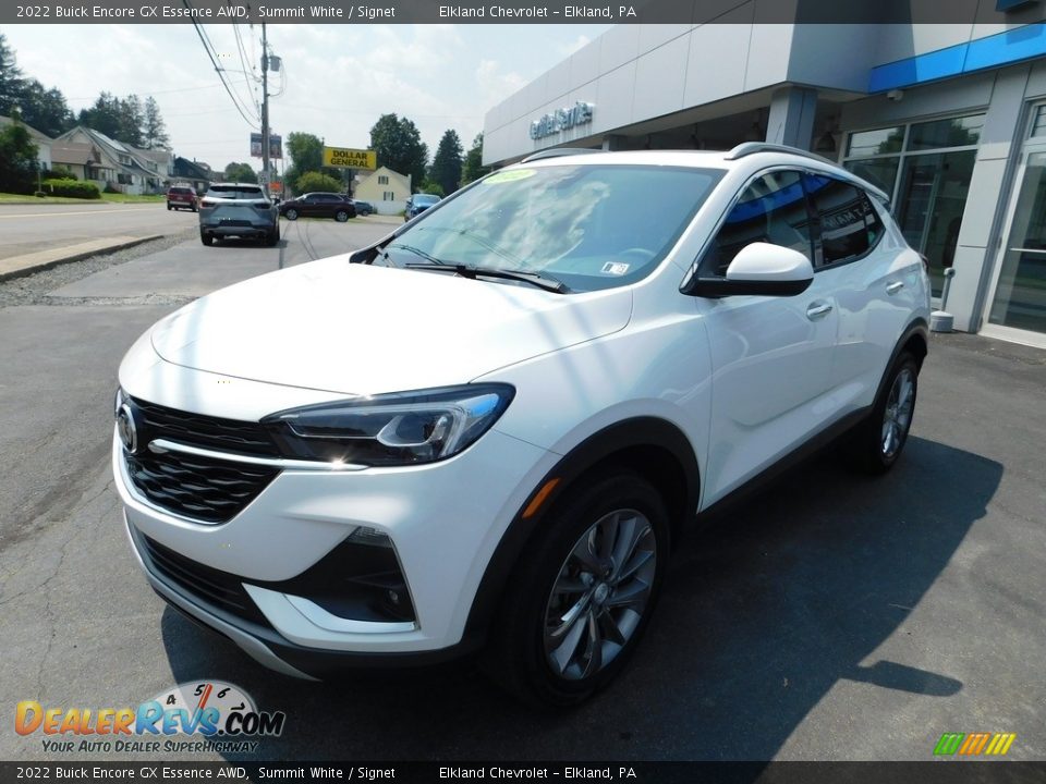 2022 Buick Encore GX Essence AWD Summit White / Signet Photo #2