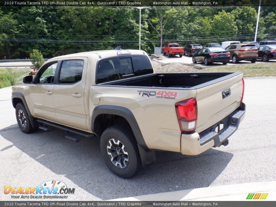 2019 Toyota Tacoma TRD Off-Road Double Cab 4x4 Quicksand / TRD Graphite Photo #9