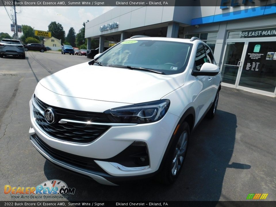 2022 Buick Encore GX Essence AWD Summit White / Signet Photo #3