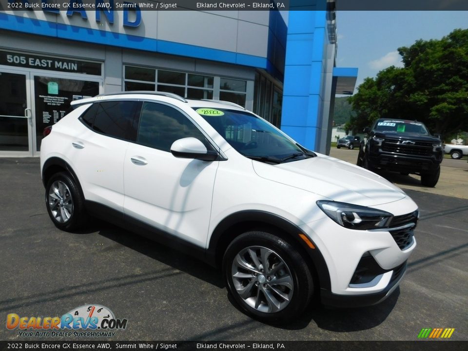 2022 Buick Encore GX Essence AWD Summit White / Signet Photo #6